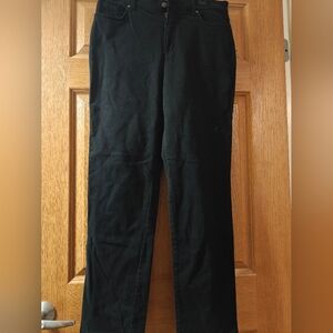 Gloria Vanderbilt Black Amanda Style Size 12 Jeans